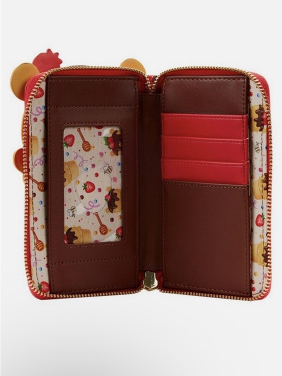 Loungefly Exclusive - Winnie the Pooh Ice Cream Zip Around Wallet - Picture 3 of 9